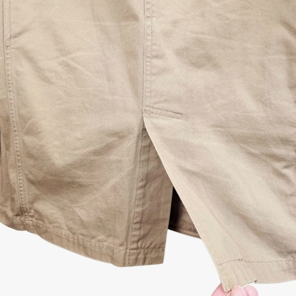 Duluth Trading Co Men's Firehose Lightweight Khaki Presentation Jacket Size L - Picture 10 of 15